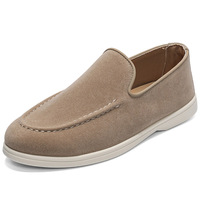 Chaussures habillées en daim confortables pour hommes en gros, nouvelle mode, chaussures habillées formelles pour affaires, chaussures légères en caoutchouc