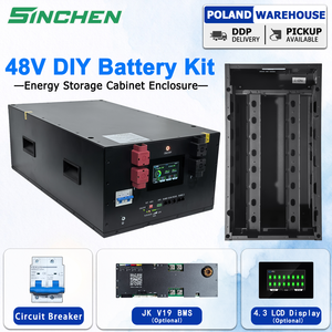 Préparation de commande en entrepôt en Pologne, livraison DDP UE, Batterie LiFePO4 51.2V 280Ah 314Ah, Boîtier DIY empilable, Boîtier de batterie lithium DIY 48V pour stockage d'énergie - Product Image 1