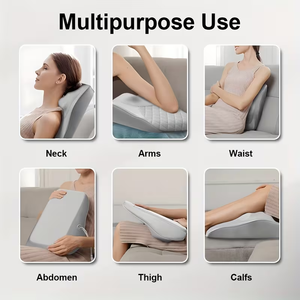 Lithium Battery USB <b>Rechargeable</b> Kneading Massager Home Office Care Relief Fatigue Neck Shoulder <b>Heating</b> Massage Pillow - Product Image 6