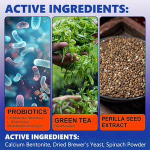 प्रोबायोटिक डॉग डेंटल पाउडर 80 ग्राम टार्टर-ऑफ पूरक दांतों की सफाई और सांस ताजा मछली स्वास्थ्य देखभाल अनुप्रयोग - Product Image 5