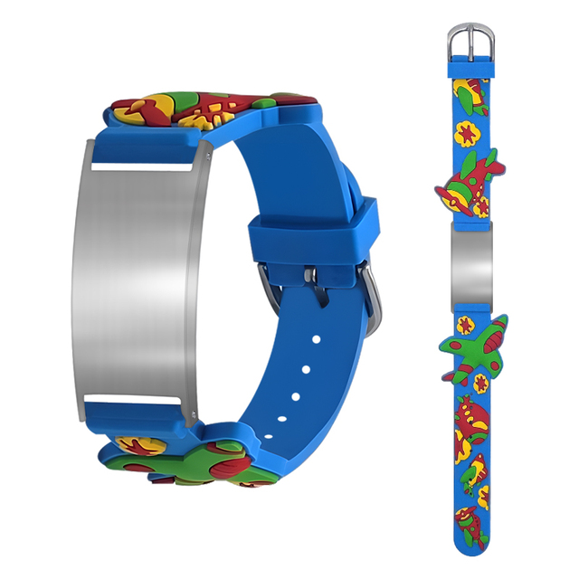 New Products Fashion Charm Bracelets Medical Silicone ID Bracelet