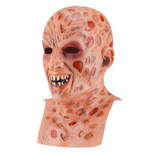 Máscara de Terror de Freddy Krueger, Monstruo Aterrador, Deluxe, Diablo Malvado, para Halloween, Película <span class=keywords><strong>Pesadilla</strong></span> en Elm Street, Máscara para Fiesta de Terror - Product Image 3