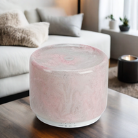 Diffuseur d'arômes ultrasonique en polyrésine de 120 ml avec éclairage LED et humidificateur, garantie 1 an pour la décoration de la maison