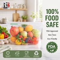 Sacs micro-perforés BOPP pour la conservation de la fraîcheur, emballage pour tomates cerises et concombres, 36 aérations par m², pochette respirante pour produits frais