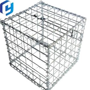 Boîte soudée galvanisée plongée à chaud de gabion de structure <span class=keywords><strong>rigide</strong></span> et stable avec le fil de fer galvanisé 4mm pour la construction de mur de soutènement - Product Image 1