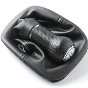 Poignée de levier de vitesse FUXIN 5/6 vitesses en cuir pour modèles Golf - Product Image 2