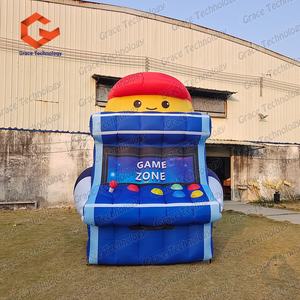 Consola de Juegos Inflable de Simulación Personalizada, Consola de Juegos Inflable Gigante de Alta Calidad con Globo - Product Image 2