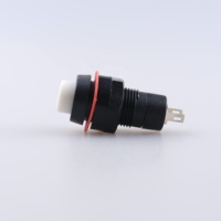 Interruptor de Botón DS-211 DS-213, Orificio de 10 mm, Autoblocante, Sin Bloqueo, Botón de Reinicio, Interruptor de Tecla