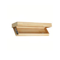 Étagère murale flottante en bois moderne, robuste, grande capacité, avec tiroir dissimulé pour la cuisine et le salon