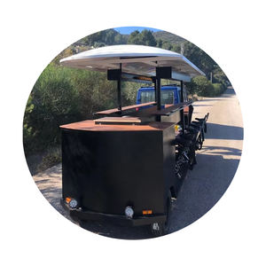 Bicicleta Urbana para Paseos, Bicicleta Eléctrica Moderna de 4 Ruedas, Bicicleta para Fiestas con Cerveza, Bicicleta Eléctrica para Turismo, Autobús de Pedales, Ciclismo - Product Image 1