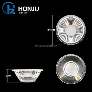 Lente a LED OEM ottica PMMA singola lente a LED COB per lenti per luci teatrali per operazioni mediche - Product Image 4