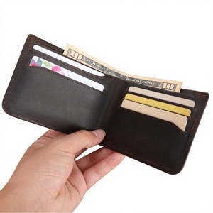 Stylish Men's Vintage Candy Pattern Eco-Friendly Leather <b>Wallet</b> Open Short Polyester Travel Credit <b>Card</b> <b>Holder</b> Coin Purse - Product Image 4