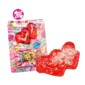 ลูกอมขนมป๊อปร็อคฮาลาลลูกอมลูกอมเยลลี่เยลลี่นิ่มรูปหัวใจรูปปากแดง - Product Image 3