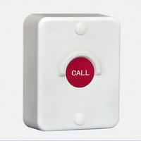 Système de téléavertisseur sans fil Bouton d'appel blanc Système d'appel de service Montre de serveur étanche et incassable pour restaurant et bar
