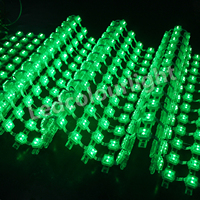 Écran LED à mailles flexibles SPI Écran maillé LED extérieur Vente en gros P40 P50 P100 Écran maillé LED Point lumineux