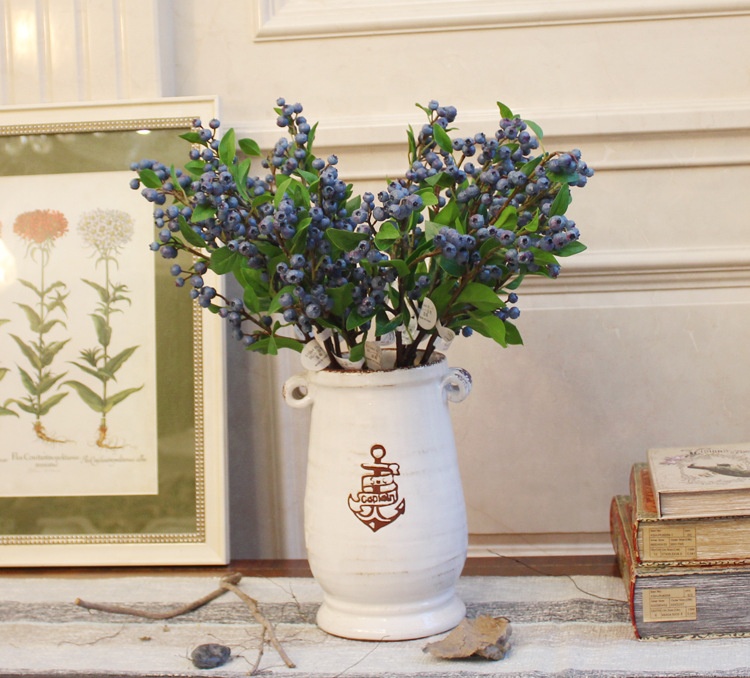 O-X089 Groothandel Kunstmatige Bosbessen Planten Tak Decoratieve Bosbes  Plant Fruit Boom Voor Bruiloft Woondecoratie| Alibaba.com