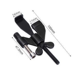 Serrure de porte de salle de bain en alliage de zinc pour la sécurité à domicile, protection de la vie privée, verrou de porte portable durable - Product Image 1