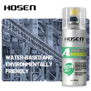 Aerosol Anticorrosivo de Zinc de Doble Componente HOSEN – Protección Contra la Oxidación de Alta Resistencia para Estructuras Metálicas en la Construcción - Product Image 4