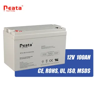 Neata Deep cycle solar storage system 12V lead acid battery 200Ah 250Ah gel batteries