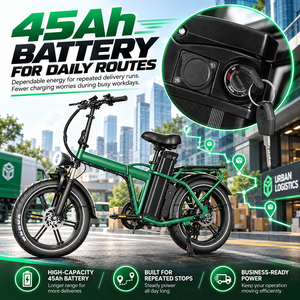 จักรยานไฟฟ้า QMWHEEL F30 Pro จากคลังสินค้าในสหราชอาณาจักร จักรยานไฟฟ้าแบบพับได้ขนาด 20 นิ้ว 250W 48V 45Ah ขายส่ง ระยะทางไกล - Product Image 3