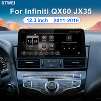 STWEI pour Infiniti QX60 JX35 2011-2019 Lecteur multimédia vidéo radio embarqué sans fil Carplay GPS Navigation Stéréo 4G WIFI