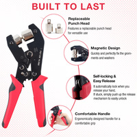 Pince à œillets entièrement automatique pour le travail du bois et usage domestique, outil de perforation en alliage, modèle de machine à perforer