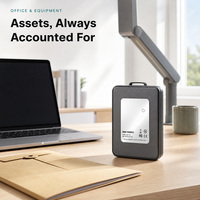Traceur d'actifs de haute valeur A691P sans carte SIM, autocollant, sans configuration, localisateur sonore BLE, géorepérage, pour bagages et colis, iOS Android