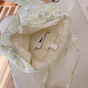 Custom Mulheres Algodão Quilt Tote <span class=keywords><strong>Bag</strong></span> Shoulder <span class=keywords><strong>Bag</strong></span> Shopping <span class=keywords><strong>Bag</strong></span> com bolsos Zipper - Product Image 6