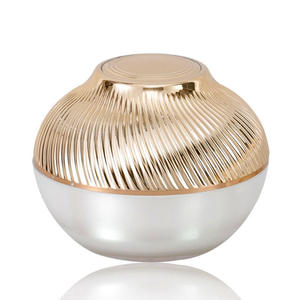 Envase de Crema de Alta Gama con Tapa Roscada de 50g, Botella Cosmética Recargable con Superficie Pintada con Spray, Tapa Tipo <span class=keywords><strong>Caracol</strong></span> y Base de PP - Product Image 5