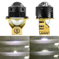 Phare à lentille de projecteur laser double XT7-PRO-Y de 3 pouces, phare antibrouillard LED haute luminosité de 110 W, phares LED pour véhicule