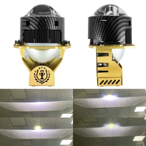 Phare à lentille de projecteur laser double XT7-PRO-Y de 3 pouces, phare antibrouillard LED haute luminosité de 110 W, phares LED pour véhicule - Product Image 6
