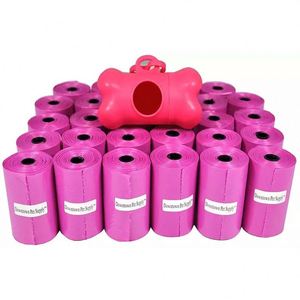 Wholesale Eco-Friendly Plastic <b>Compost</b> Roll Vest Dog Poop Bag Corn Starch Pet Waste Bag with PLA+PBAT for Cleaning - Product Image 2