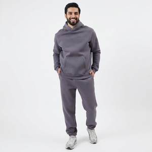Conjuntos Deportivos Unisex Personalizados con Logotipo OEM, Estilo Urbano, Lavado Ácido 2 en 1, Estampado Sólido, 100% Algodón, Reversibles, Ecológicos, Corte Regular - Product Image 1