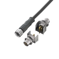 Boîtier de contrôleur de carte PCB à souder étanche en métal M08 3 4 5 6 8Pin mâle femelle connecteur circulaire