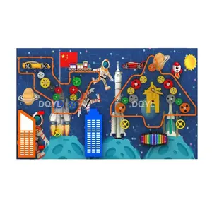 Juegos de Pared Interactivos con Engranajes Motorizados, Equipo para Sala Sensorial, Panel de Bolas, Museo de Ciencias para Área de Juegos Interior, CE - Product Image 1