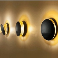 Lampe murale solaire design italien moderne nordique, lampe de chevet, lampe murale lunaire pour couloir, escalier