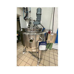 Tanque de mezcla de doble camisa de acero inoxidable 400L 1000L 3000L con función de calentamiento y mezcla del agitador tanque de ebullición - Product Image 5