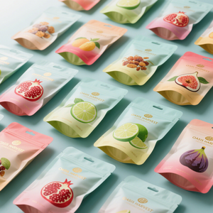 Saco Mylar com Zíper Reutilizável para Alimentos, Grau Alimentício, Barras Energéticas, Alimentos Congelados, Café em Pó, Chá, Farinha de Trigo - Product Image 4