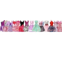 Lot de 50 pièces de vêtements en tissu pour poupées de 30 cm, robes de poupée tendance, robes de mariée, bikinis, chaussures et accessoires, pour 14 ans et plus, lot mixte en gros