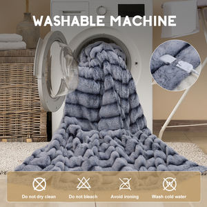 Manta Eléctrica Nueva con Certificación CE, RoHS y EMC, Acolchada, Ahorro de Energía, Lavable, para Europa - Product Image 4