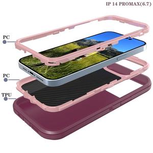 Cover per Telefono Cellulare Resistente 3 in 1 per iPhone 14 Pro Max, Vendita all'Ingrosso dalla Fabbrica - Product Image 6