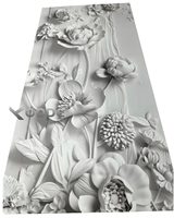 Panneau mural en PVC UV fin effet marbre 3 mm, moderne, imperméable, aspect marbre doré pour salon (vente en gros)