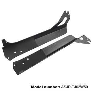 Supports de pare-vent led en métal professionnel 4WD, <span class=keywords><strong>accessoires</strong></span> <span class=keywords><strong>jeep</strong></span> <span class=keywords><strong>wrangler</strong></span> <span class=keywords><strong>tj</strong></span>, vente en gros - Product Image 5