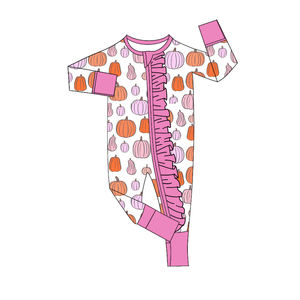 ชุดเสื้อผ้าเด็กแขนยาวสำหรับเด็กผู้หญิงชุดฤดูใบไม้ร่วงพิมพ์ลายไม่เหมือนผี - Product Image 5