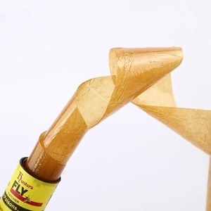 Nhà Máy Giá Hộ Gia Đình Sản Phẩm Treo Dính Fly Ribbon Vàng Dính Bẫy Trái Cây Fly Bug - Product Image 5