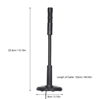 M-309 USB Microphone de bureau Plug & Play PC Ordinateur portable Micro pour ordinateur Gaming Enregistrement Chat