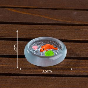 Miniatura de Paisaje Acuático Weij, Simulación de Pecera, Casa para Peces <span class=keywords><strong>Koi</strong></span>, Accesorios Decorativos DIY, Mini Adorno de Escritorio - Product Image 6