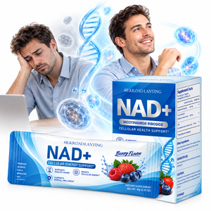 ซองอาหารเสริมเพิ่มพลังงานเซลล์ NAD+ สูตร OEM แบบกำหนดเองเพื่อโภชนาการประจำวันและสุขภาพที่ดีทั่วไป - Product Image 1