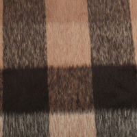 Vente directe usine – Tissus automne/hiver – Tissu tweed à carreaux teint en fil de polyester pour manteaux – En stock
