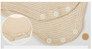 Mono de Algodón Orgánico para Bebé Unisex Personalizable al por Mayor, Mono de Manga Corta para Bebé - Product Image 6